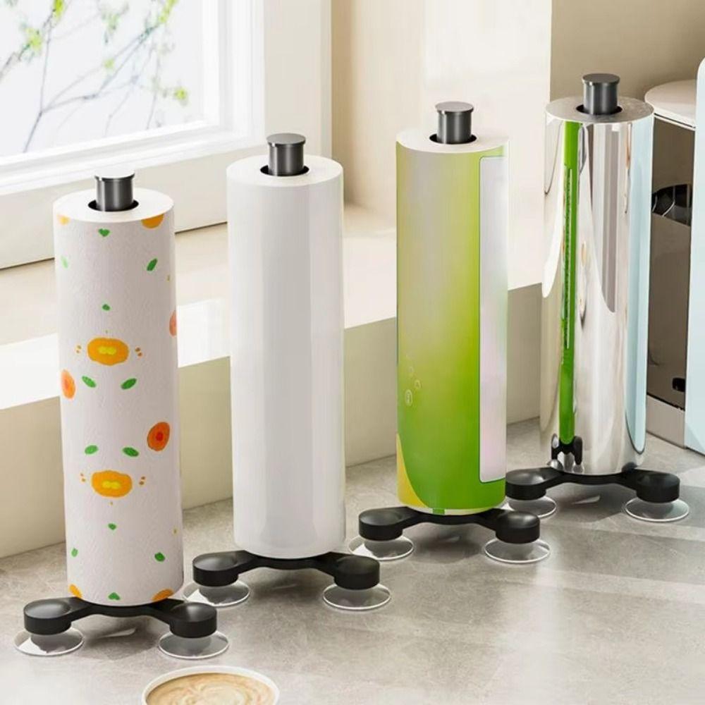 Suction Cup Vertical Tissue Stand Removable Roll Paper Dispenser Paper Towel Holder Countertop
Suction Cup Vertical Tissue Stand Removable Roll Paper Dispenser Paper Towel Holder Countertop