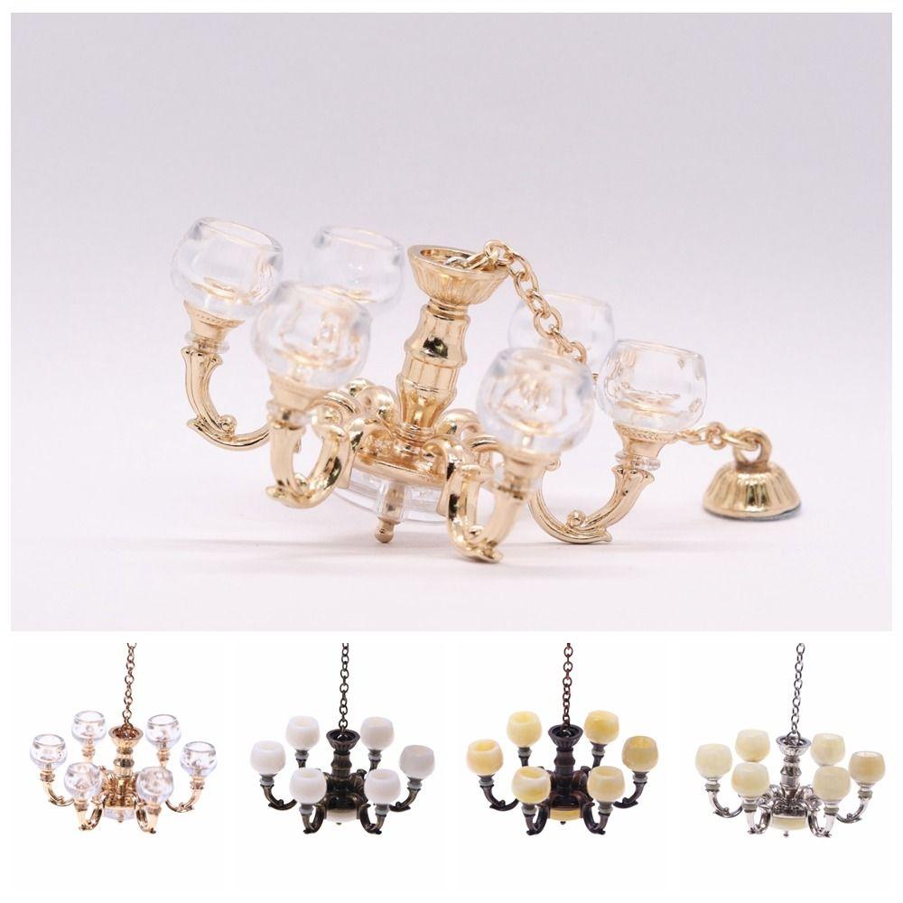 Pretend Play Dollhouse Miniature Lamp Led Light Dollhouse Mini Ceiling Lamp Girls золотий
Pretend Play Dollhouse Miniature Lamp Led Light Dollhouse Mini Ceiling Lamp Girls золотий
