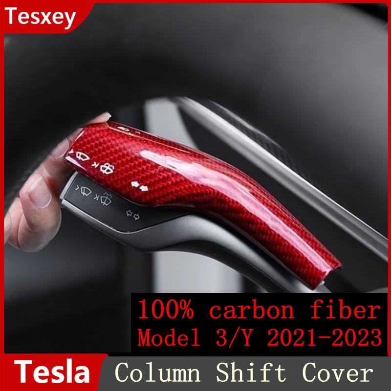 For Tesla Model 3/Y 2017 2022 2023 Real Carbon Fiber 2pcs Column Shift Protective Pick Cover Decorative Stickers Car
For Tesla Model 3/Y 2017 2022 2023 Real Carbon Fiber 2pcs Column Shift Protective Pick Cover Decorative Stickers Car