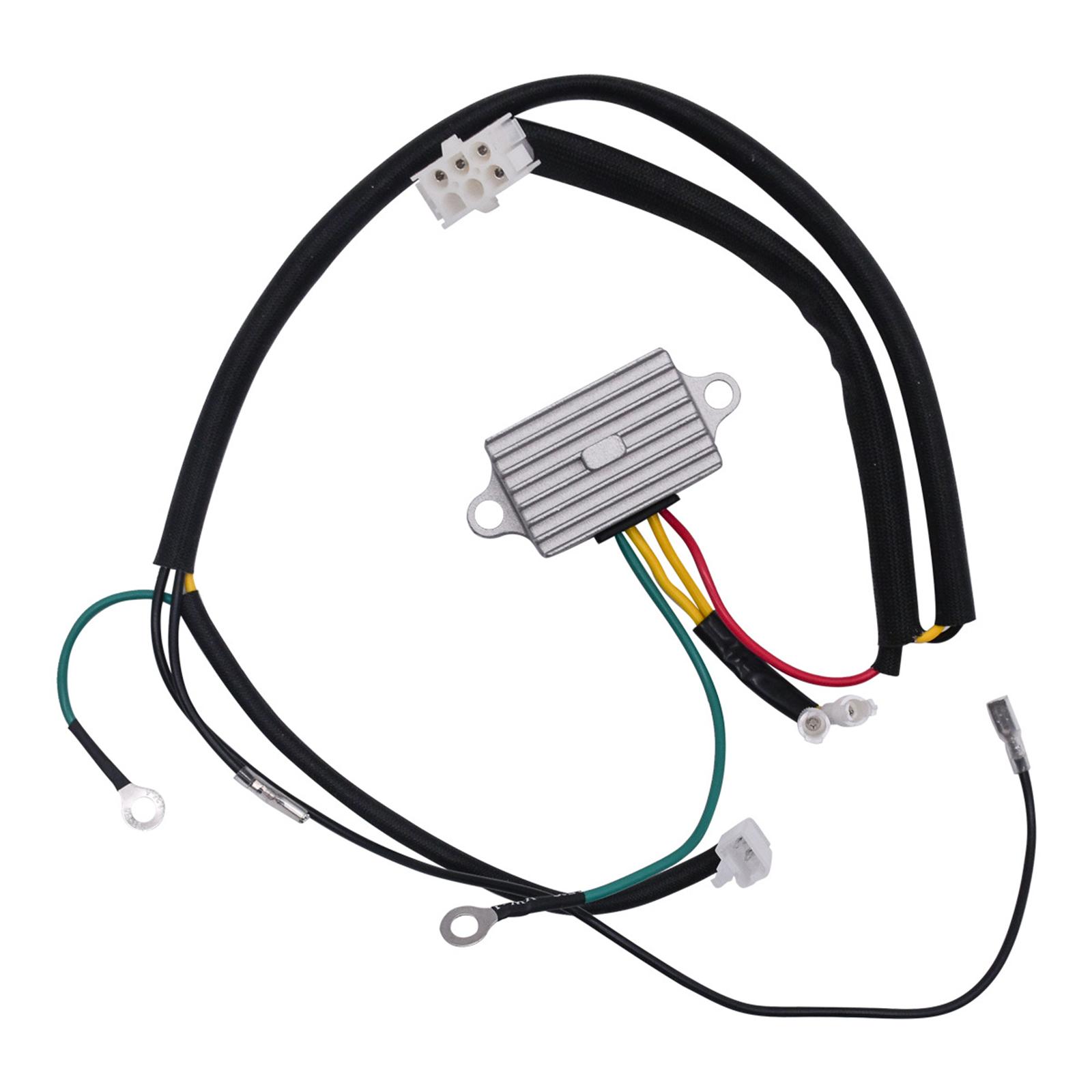 Lawn Mower Aluminum Alloy Efficient Voltage Regulator Cable Cord Harness Garden Tool Accessories for 136-7879 127-9219 1
Lawn Mower Aluminum Alloy Efficient Voltage Regulator Cable Cord Harness Garden Tool Accessories for 136-7879 127-9219 1