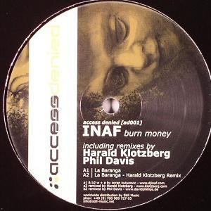 12inch Record INAF - Burn Money AD001 Access Denied 2004 Germany Dance & Electronica Used
12inch Record INAF - Burn Money AD001 Access Denied 2004 Germany Dance & Electronica Used