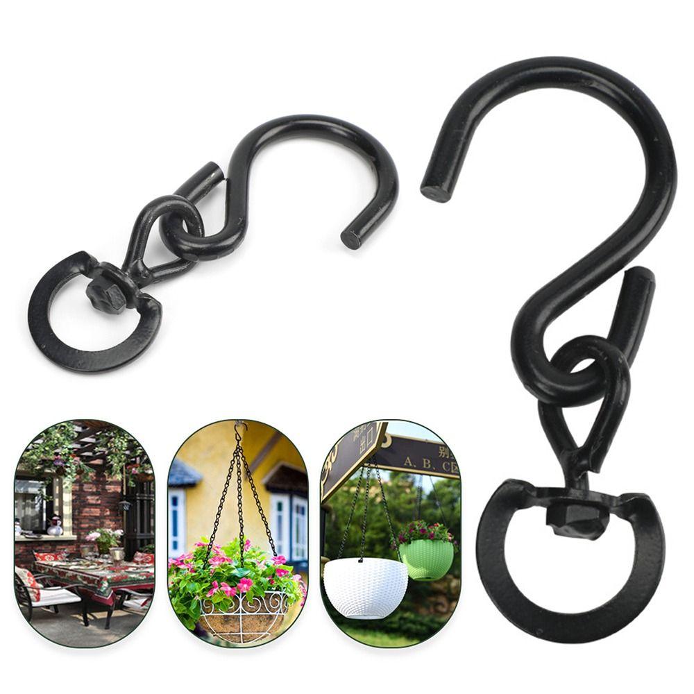 Hooks Plant Hanger Home Storage Rotating Ring Turning Hook Basket Hanging Flower Pot Hook
Hooks Plant Hanger Home Storage Rotating Ring Turning Hook Basket Hanging Flower Pot Hook