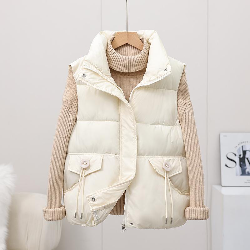 Ветер осень и зима свободный жилет короткий жилет женский пуховый хлопковый жилет куртка M
Ветер осень и зима свободный жилет короткий жилет женский пуховый хлопковый жилет куртка M