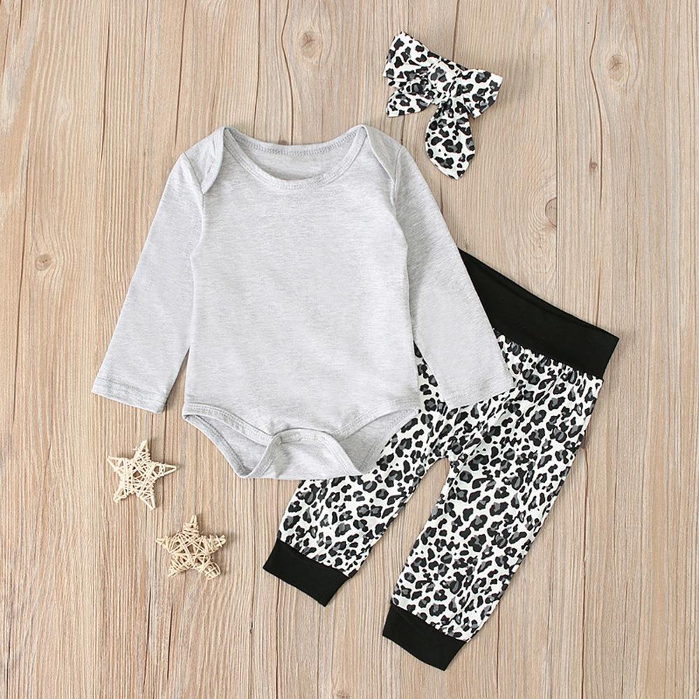 Комбінезон для дівчаток з довгими рукавами + брюки з леопардовим принтом + пов язка на голову 3 шт. Одяг Одяг для 0-24 місяців 90
Комбінезон для дівчаток з довгими рукавами + брюки з леопардовим принтом + пов язка на голову 3 шт. Одяг Одяг для 0-24 місяців 90