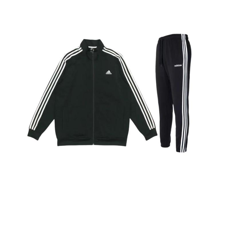 Adidas 3 Stripes Retro Stand Collar Jacket And Mid Waist Long Pants Casual Sports Set Unisex Sports Set Black DQ3093+-H46099 S
Adidas 3 Stripes Retro Stand Collar Jacket And Mid Waist Long Pants Casual Sports Set Unisex Sports Set Black DQ3093+-H46099 S