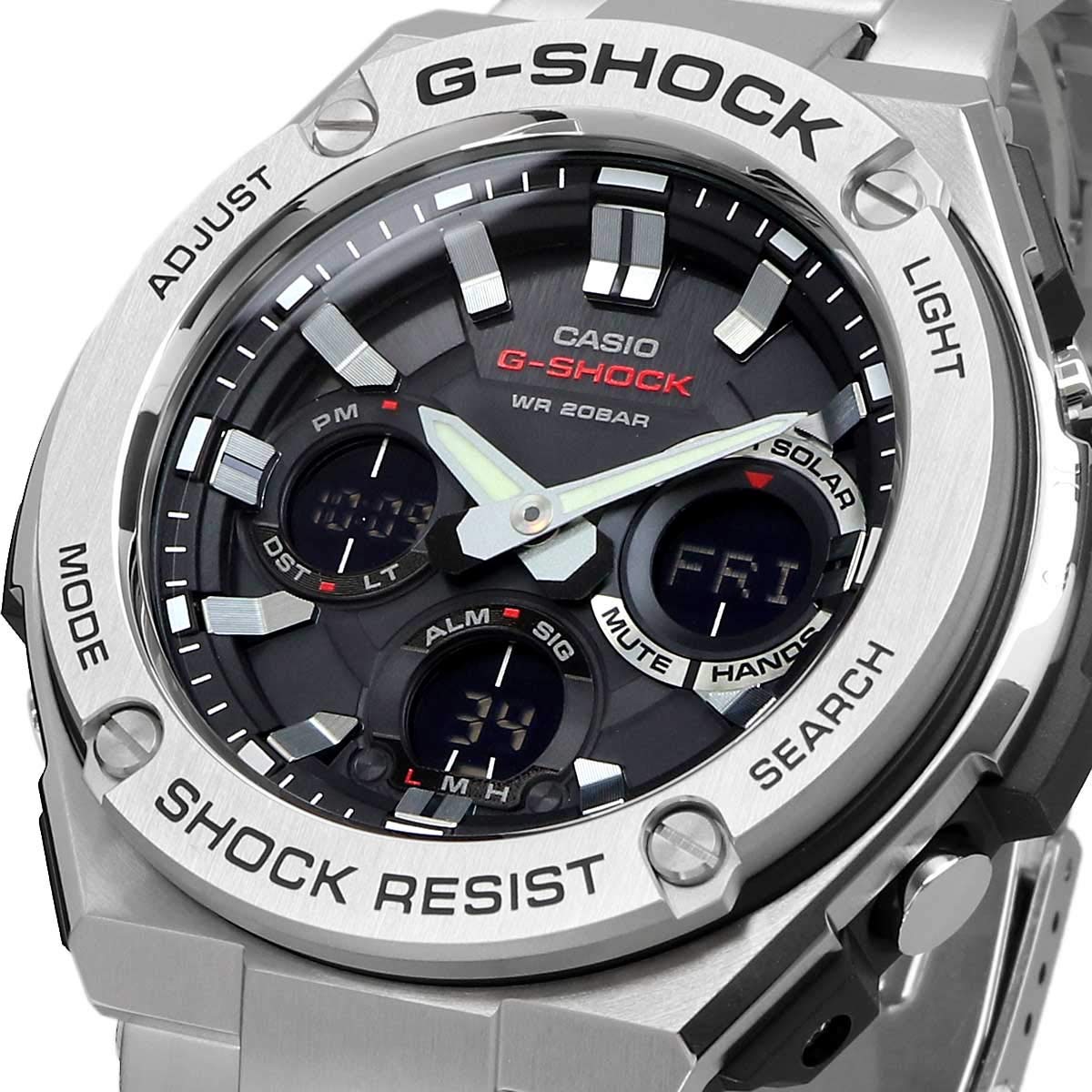 Чоловічий годинник Casio G-Shock G-STEEL GST-S110D-1A, Повністю металевий з нержавіючої сталі, Tough Solar, Аналогово-цифровий, Структура Layer Guard, Водонепроникність 200 м
Чоловічий годинник Casio G-Shock G-STEEL GST-S110D-1A, Повністю металевий з нержавіючої сталі, Tough Solar, Аналогово-цифровий, Структура Layer Guard, Водонепроникність 200 м