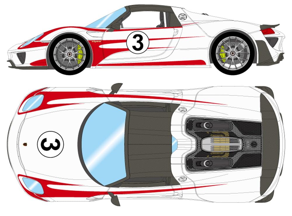 EIDOLON COLLECTION Масштаб Porsche 918 Spyder Weissach Package 2011 Белый с красным Завершенная модель EM569F Make-up 1/43 Полосы,
EIDOLON COLLECTION Масштаб Porsche 918 Spyder Weissach Package 2011 Белый с красным Завершенная модель EM569F Make-up 1/43 Полосы,