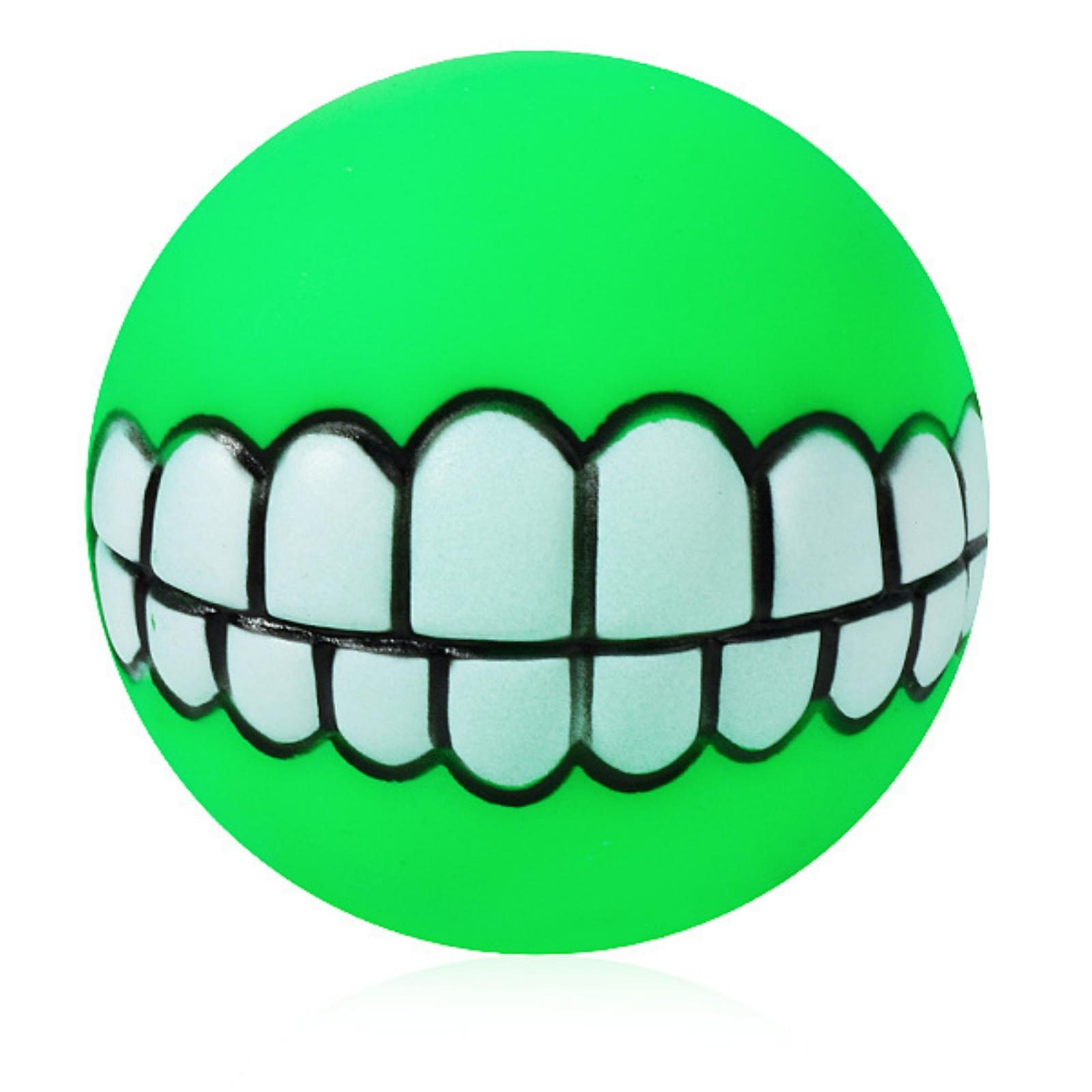1PC Squeaky Vinyl Teeth Ball Dog Toy Funny Interactive Chew Toy For Dogs Teeth Cleaning Boredom Relief Pet Toy зелений
1PC Squeaky Vinyl Teeth Ball Dog Toy Funny Interactive Chew Toy For Dogs Teeth Cleaning Boredom Relief Pet Toy зелений