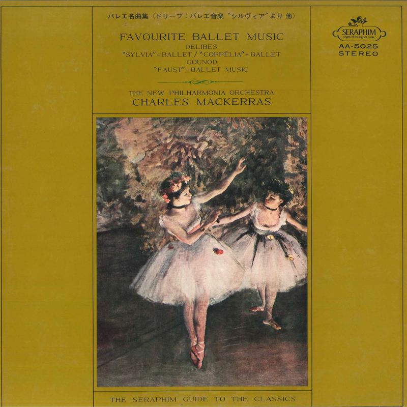 LP Record NEW PHILHARMONIA ORCHESTRA, CHARLES - Favourite Ballet MUSIC AA5025 SERAPHIM Japan Classical Used
LP Record NEW PHILHARMONIA ORCHESTRA, CHARLES - Favourite Ballet MUSIC AA5025 SERAPHIM Japan Classical Used