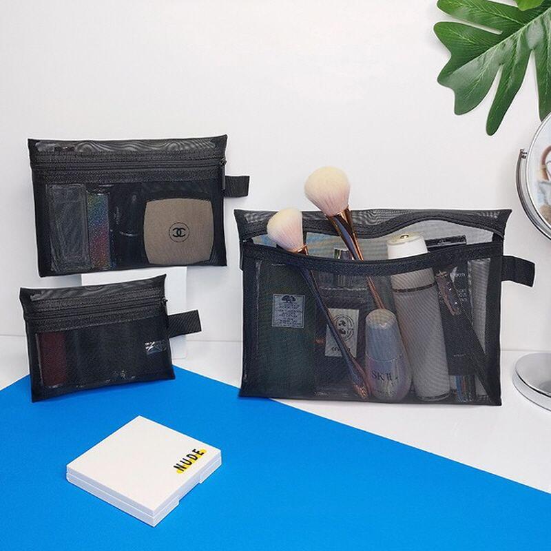 Mesh Multipurpose Makeup Pouch S Single product
Mesh Multipurpose Makeup Pouch S Single product