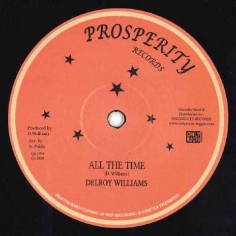 12inch Record DELROY WILLIAMS / JAH BULL; ROCKERS - All The Time / We Know Were We Are OR024 Prosperity/Only 2020 France Reggae, Ska & Dub Used
12inch Record DELROY WILLIAMS / JAH BULL; ROCKERS - All The Time / We Know Were We Are OR024 Prosperity/Only 2020 France Reggae, Ska & Dub Used
