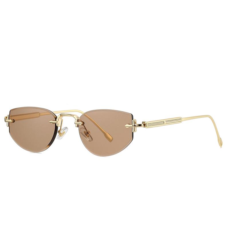 2026 Fashion Vintage Luxury Brand Designer Sunglasses Women Rimless Steampunk Trendy New Shades Glasses Elegant Party Sunglasses
2026 Fashion Vintage Luxury Brand Designer Sunglasses Women Rimless Steampunk Trendy New Shades Glasses Elegant Party Sunglasses