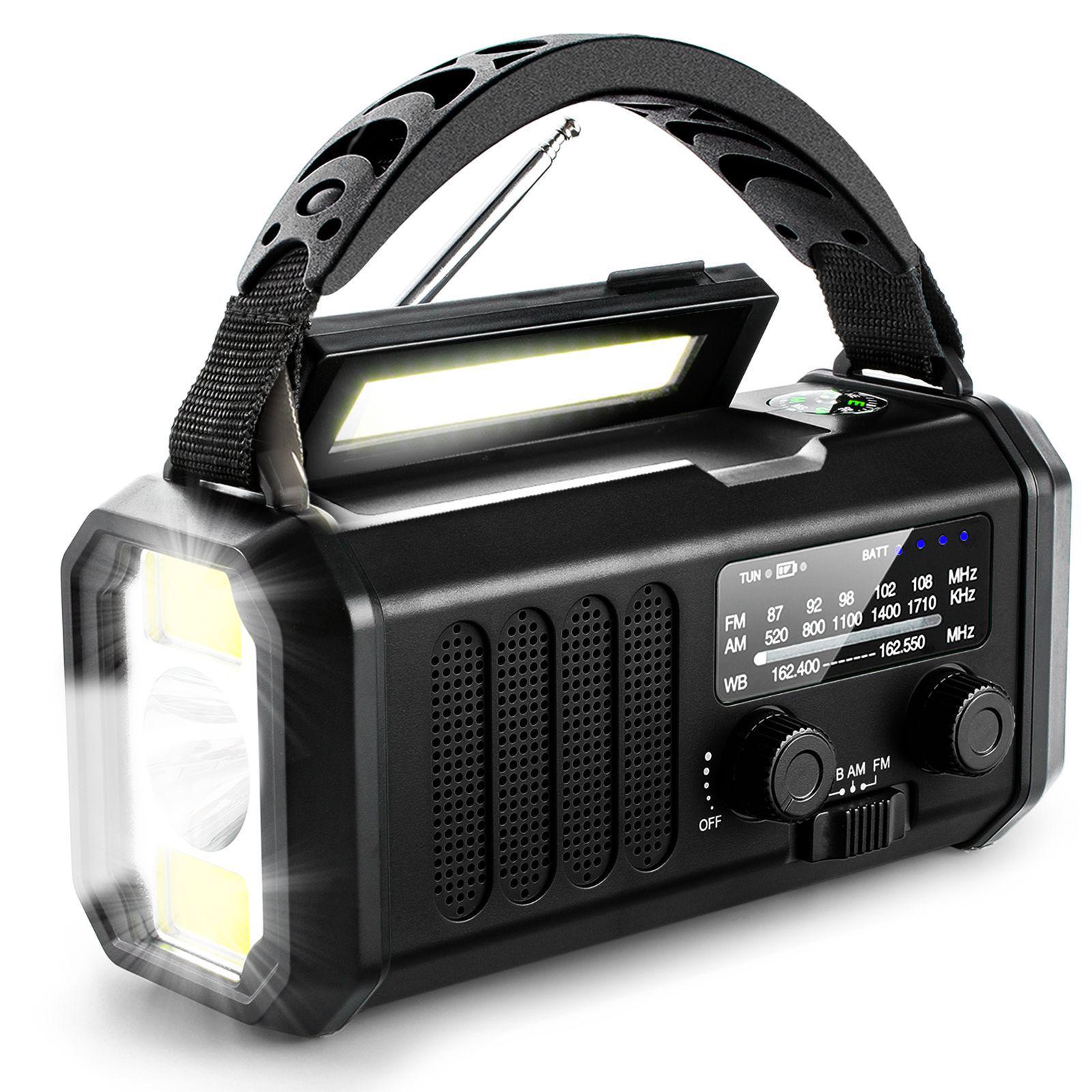 Cross-Border Multi-Functional Emergency Radio: Hand-Crank Solar Charger for Outdoor Use, Portable and Certified. EU Version FM/AM
Cross-Border Multi-Functional Emergency Radio: Hand-Crank Solar Charger for Outdoor Use, Portable and Certified. EU Version FM/AM