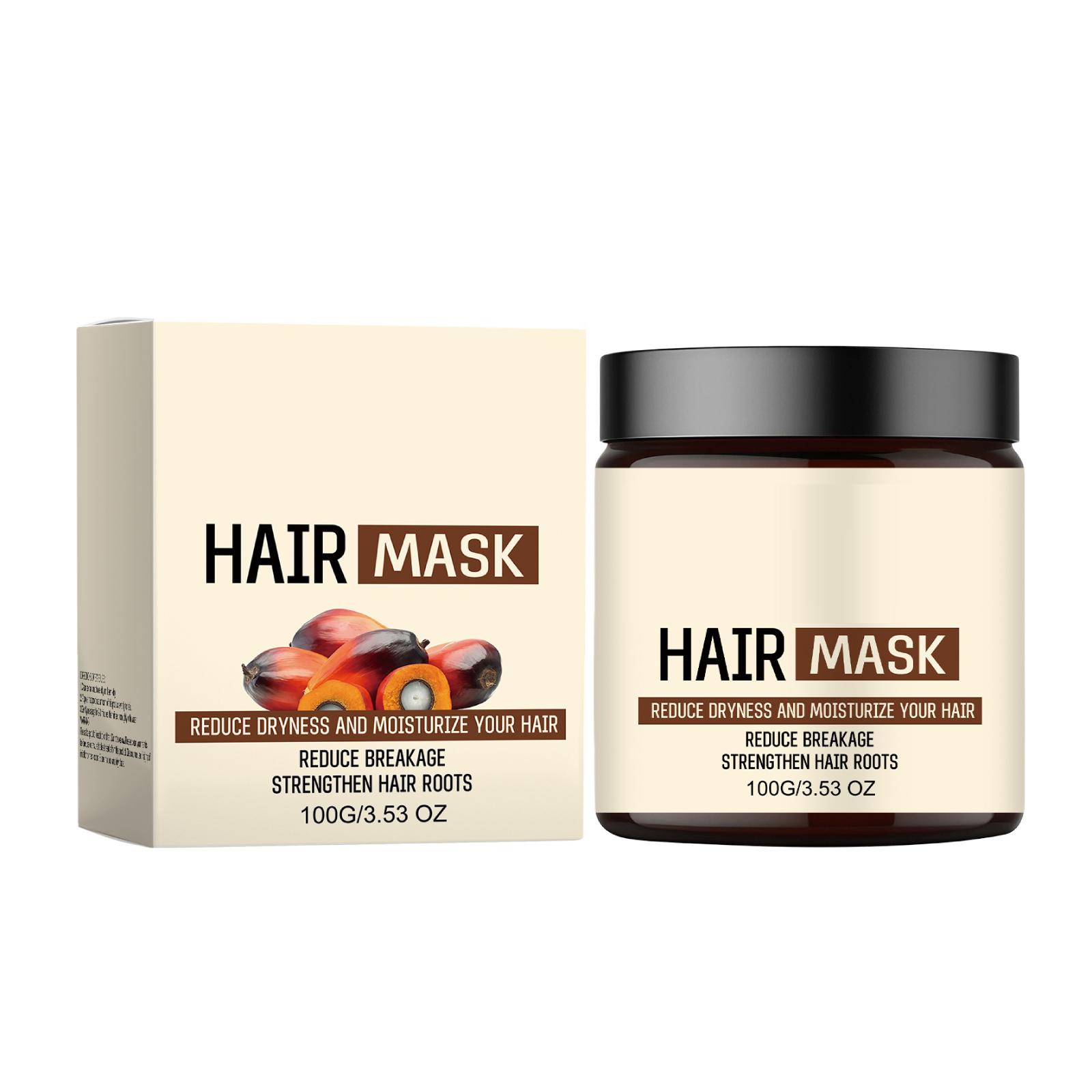Hair Mask 100g Reduce Dryness and Breakage Strengthen Hair Roots Moisturizing Treatment for Hair Care and Repair one size білий
Hair Mask 100g Reduce Dryness and Breakage Strengthen Hair Roots Moisturizing Treatment for Hair Care and Repair one size білий