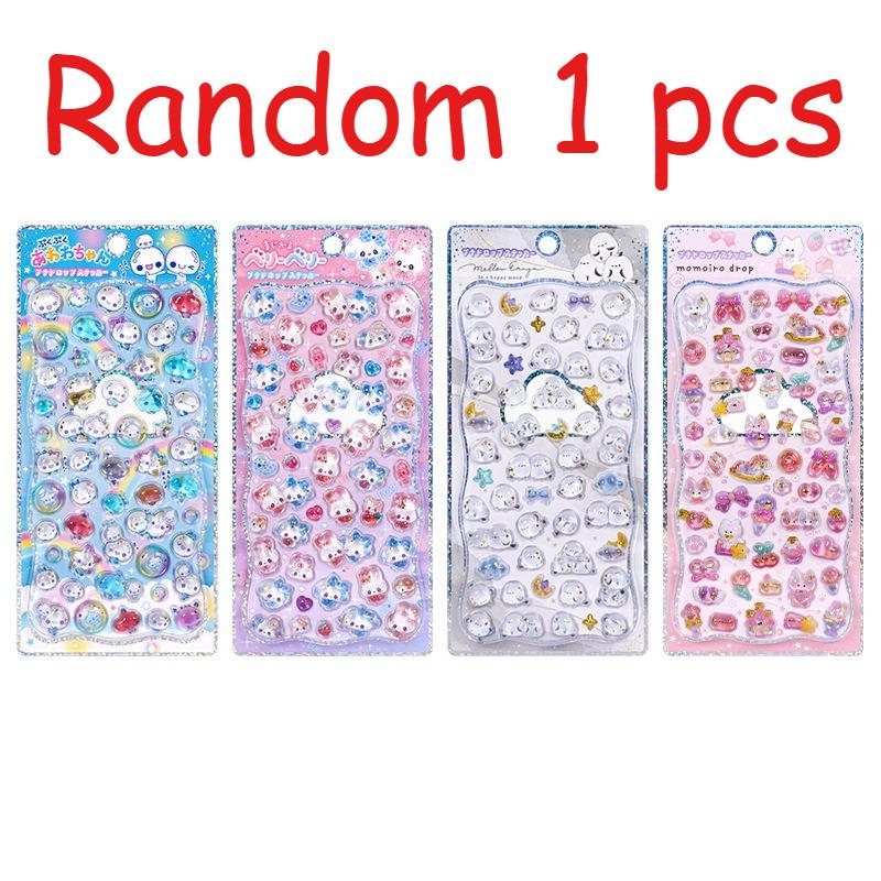 Adorable Bunny 3D Embossed Laser Crystal Stickers - DIY Scrapbook Decor and Kids Present great for daily use perfect for gifting
Adorable Bunny 3D Embossed Laser Crystal Stickers - DIY Scrapbook Decor and Kids Present great for daily use perfect for gifting