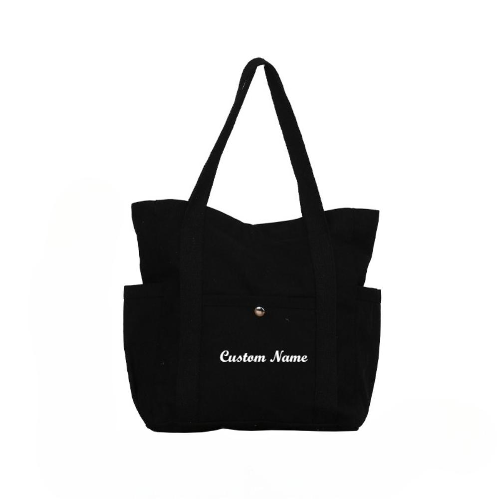 Custom Name Canvas Tote Bag Personalized Spacious Shoulder Bag Versatile Lightweight Large Capacity Bag Goes with Anything
Custom Name Canvas Tote Bag Personalized Spacious Shoulder Bag Versatile Lightweight Large Capacity Bag Goes with Anything
