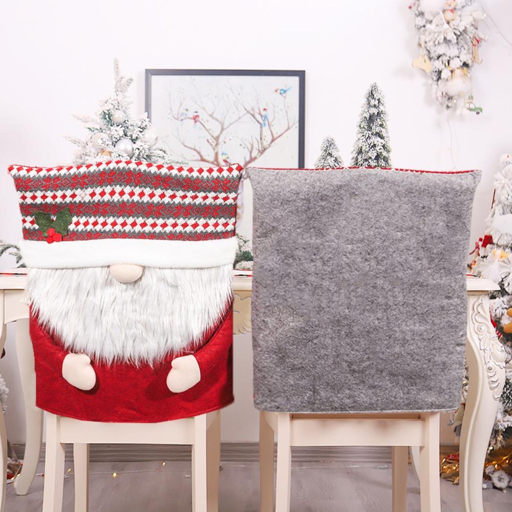 Exquisite Christmas Chair Cover Cloth Dinner Chair Back Decor Durable Faceless Stool Cover Couple красный
Exquisite Christmas Chair Cover Cloth Dinner Chair Back Decor Durable Faceless Stool Cover Couple красный