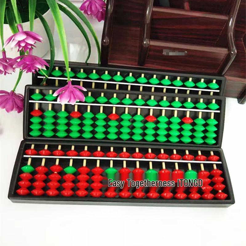 Арифметика абакус для детей младшего возраста, 15 рядов, 5 косточек, прочный АБС-пластик для практики студентов. зелёный
Арифметика абакус для детей младшего возраста, 15 рядов, 5 косточек, прочный АБС-пластик для практики студентов. зелёный