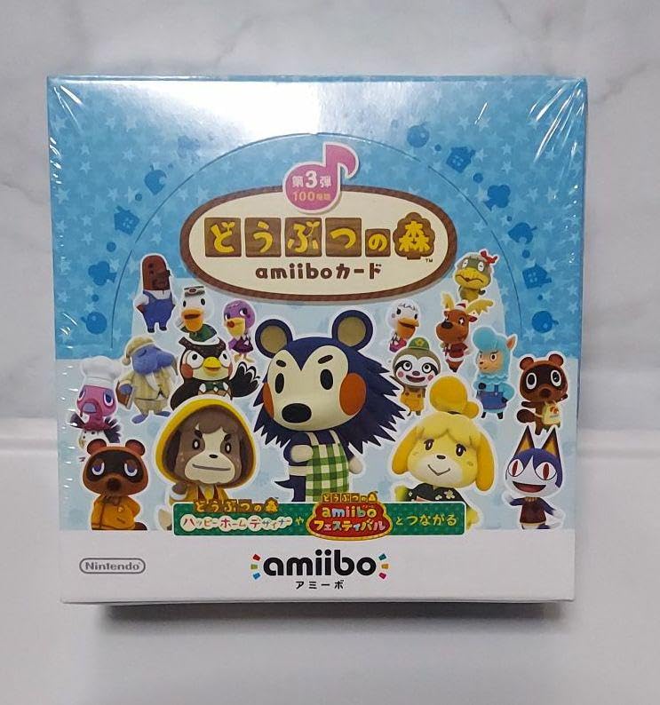 Карточка amiibo Animal Crossing 3-е издание 1BOX с уменьшенной карточкой amiibo (50 упаковок) (нераспечатанный товар)
Карточка amiibo Animal Crossing 3-е издание 1BOX с уменьшенной карточкой amiibo (50 упаковок) (нераспечатанный товар)