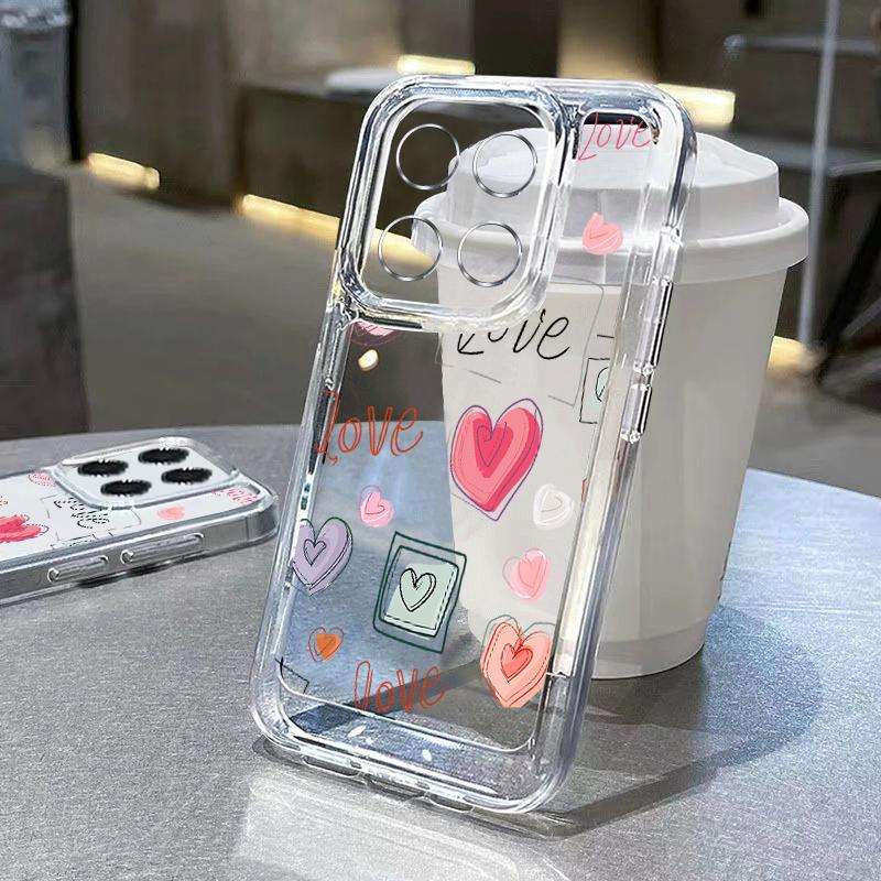 Для Xiaomi 13t 11t Pro Poco X6 X5 Redmi Note 13 12 11 10 Pro K70e Love Hearts защита объектива прозрачный силиконовый мягкий чехол Redmi K70E чистый
Для Xiaomi 13t 11t Pro Poco X6 X5 Redmi Note 13 12 11 10 Pro K70e Love Hearts защита объектива прозрачный силиконовый мягкий чехол Redmi K70E чистый