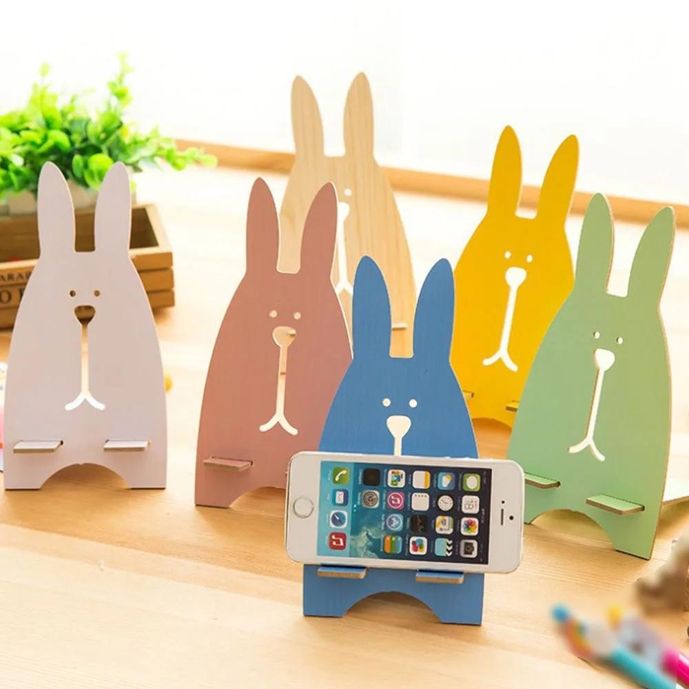 Universal Phone Holder Fashion Cute Cartoon Rabbit Model Mobile Phone Bracket Creative DIY Wooden Phone Stand Accessories синий
Universal Phone Holder Fashion Cute Cartoon Rabbit Model Mobile Phone Bracket Creative DIY Wooden Phone Stand Accessories синий