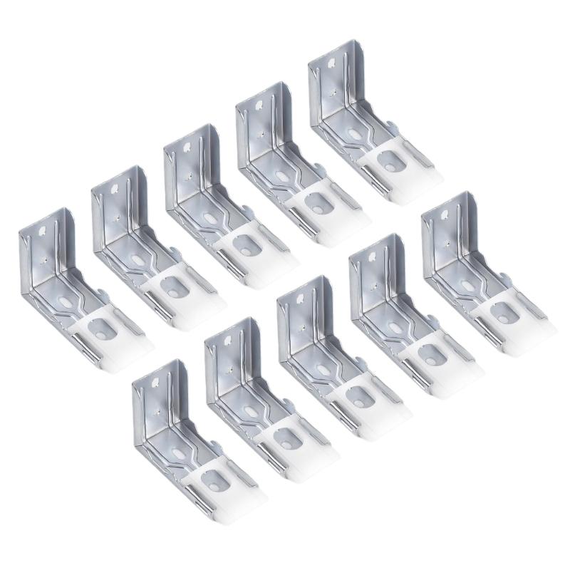 10Pcs Metal Blind Mounting Bracket Replacement Mounting Hardware for Interior Exterior Zebras Shade and Roller Blinds 1
10Pcs Metal Blind Mounting Bracket Replacement Mounting Hardware for Interior Exterior Zebras Shade and Roller Blinds 1