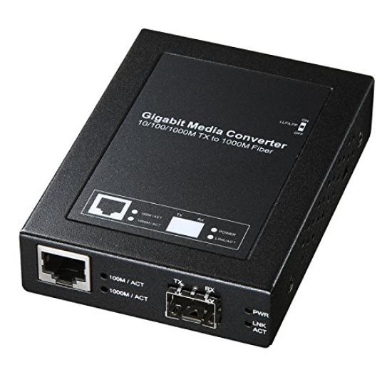 Sanwa Supply Outlet Optical Media Converter Multimode Single Mode Compatible with Both 10BASE-T 100BASE-TX 1000BASE-T 1000BASE-SX 1000BASE-LX
Sanwa Supply Outlet Optical Media Converter Multimode Single Mode Compatible with Both 10BASE-T 100BASE-TX 1000BASE-T 1000BASE-SX 1000BASE-LX