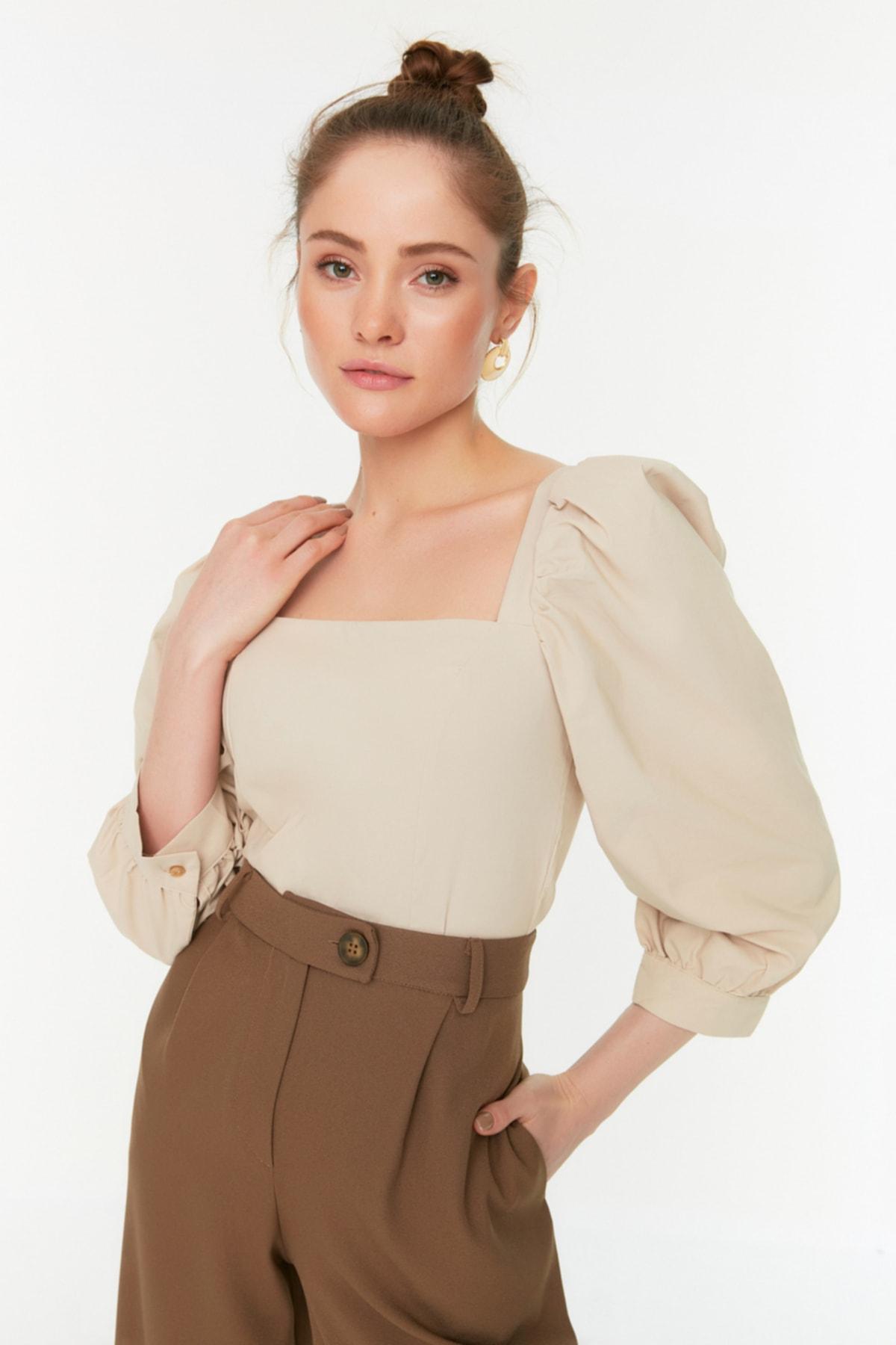 Women s Fashion New Blouse Mink Balloon Sleeve Square Collar Woven Blouse 2XS бузковий
Women s Fashion New Blouse Mink Balloon Sleeve Square Collar Woven Blouse 2XS бузковий