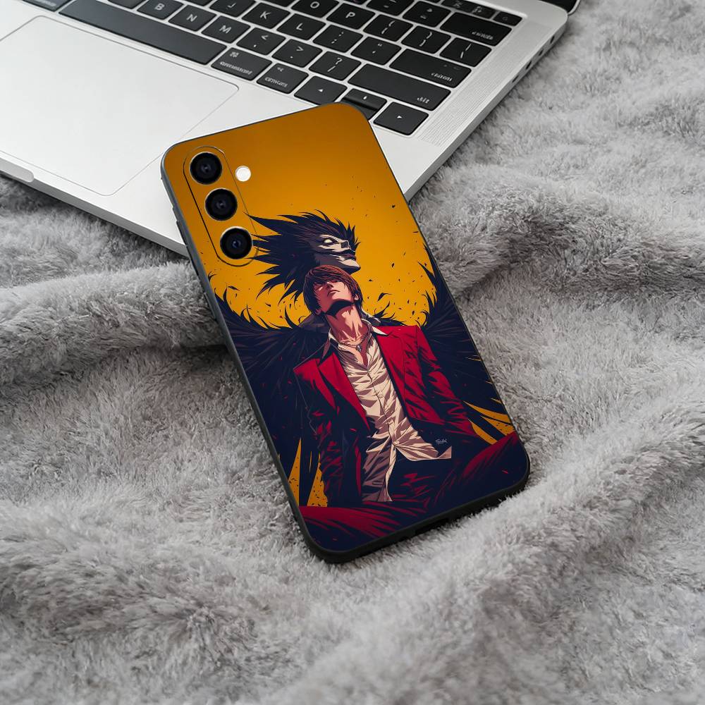 D-Death -Note Light Yagami -L Phone Case For Samsung Galaxy A73,A71 A72,A70,A53,A52,A51,Soft Silicone Black Cover Samsung a30 a20
D-Death -Note Light Yagami -L Phone Case For Samsung Galaxy A73,A71 A72,A70,A53,A52,A51,Soft Silicone Black Cover Samsung a30 a20
