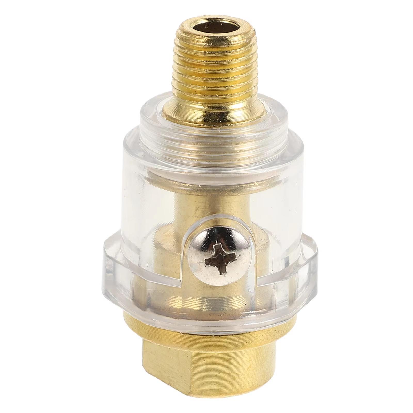 1/4 Mini Pneumatic Tool Oiler Automatic Air Tool Lubricator Self-Lubricating Device for Pneumatic Equipment Maintenance one size золотий
1/4 Mini Pneumatic Tool Oiler Automatic Air Tool Lubricator Self-Lubricating Device for Pneumatic Equipment Maintenance one size золотий