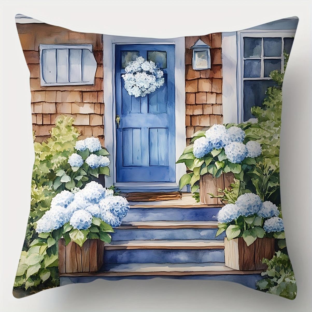 Beautiful Hydrangea Window View PillowcaseLiving room sofa cushion cover, soft and comfortable, bedroom room decoration 16x16in 40x40cm
Beautiful Hydrangea Window View PillowcaseLiving room sofa cushion cover, soft and comfortable, bedroom room decoration 16x16in 40x40cm
