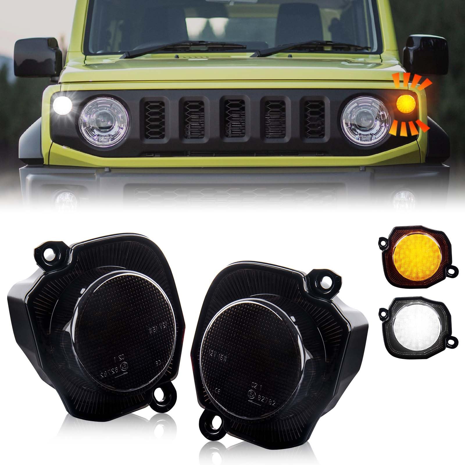 POPMOTORZ Jimny Sierra JB64 JB74 Детали передней фары Гон Рефлектор Белый Высокая яркость Резистор защиты от высокой вспышки Jimny Sierra Передний указатель поворота
POPMOTORZ Jimny Sierra JB64 JB74 Детали передней фары Гон Рефлектор Белый Высокая яркость Резистор защиты от высокой вспышки Jimny Sierra Передний указатель поворота