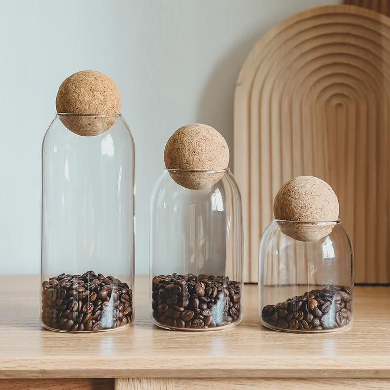 Dilona Borosilicate Glass Storage Jar with Spherical Cork Stopper
Dilona Borosilicate Glass Storage Jar with Spherical Cork Stopper