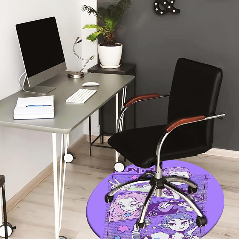 1pc Violet Comic Characters Round carpet, Made of Polyester,Perfect for Decorating Office Chairs, Living Rooms 80cm
1pc Violet Comic Characters Round carpet, Made of Polyester,Perfect for Decorating Office Chairs, Living Rooms 80cm