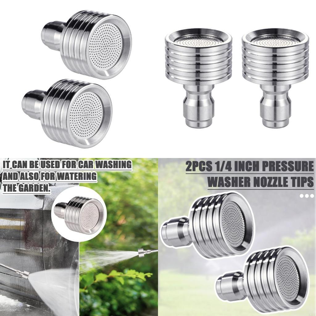 2Pcs Pressure Washer Nozzle Easy Installation Convenient 1/4 Quick Connection X3UC CN
2Pcs Pressure Washer Nozzle Easy Installation Convenient 1/4 Quick Connection X3UC CN