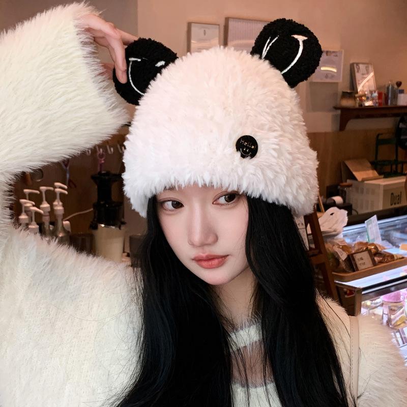 Autumn and winter cute versatile red panda outdoor thickened velvet cold-proof basin hat cartoon warm wool hat Average size (56cm~ 58cm)
Autumn and winter cute versatile red panda outdoor thickened velvet cold-proof basin hat cartoon warm wool hat Average size (56cm~ 58cm)