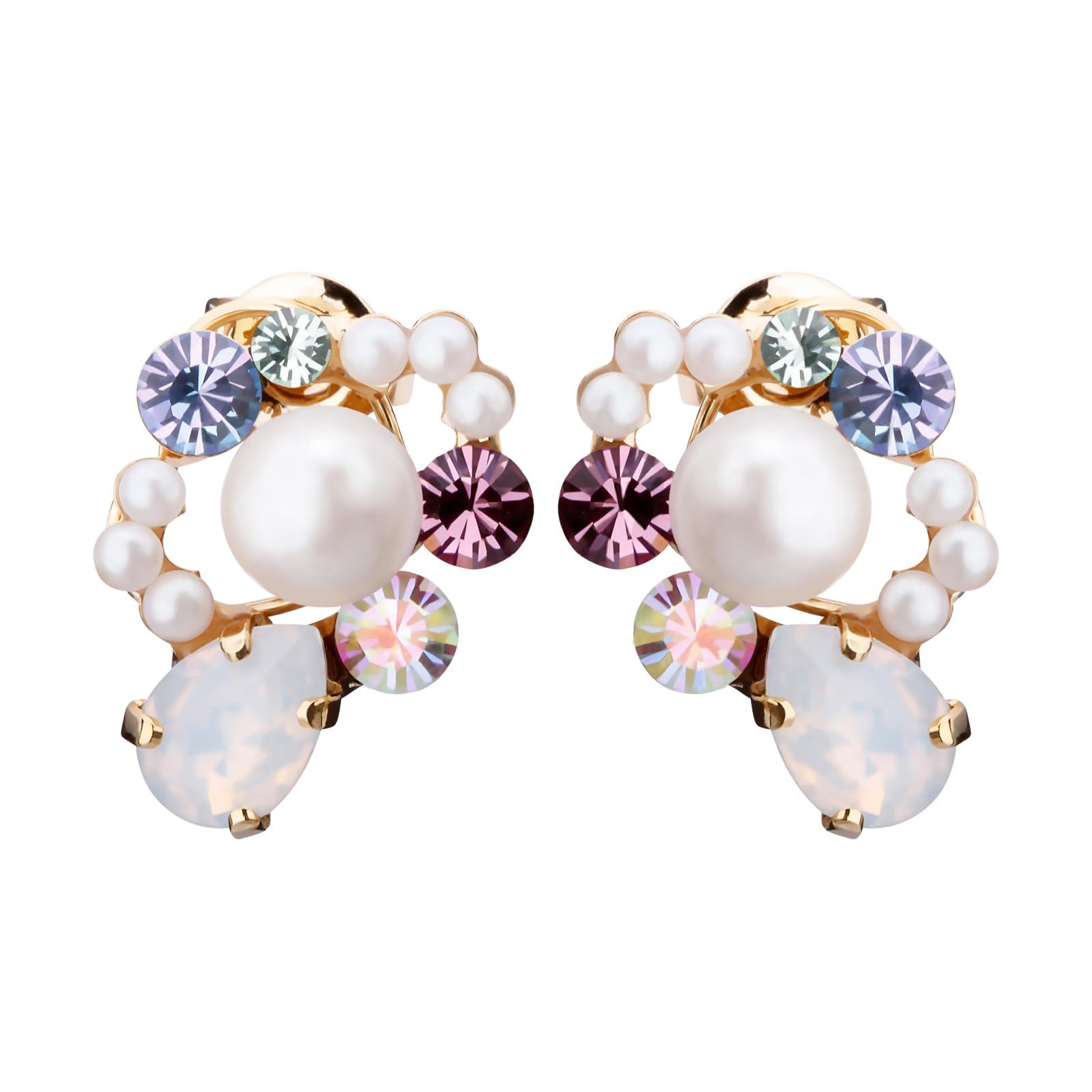 LOKUMI Earrings Made in Japan Preciosa Crystal Hypoallergenic Flower Bijou Earrings Bouquet Flower Bouquet Large Simple Popular Flower Earrings Flower
LOKUMI Earrings Made in Japan Preciosa Crystal Hypoallergenic Flower Bijou Earrings Bouquet Flower Bouquet Large Simple Popular Flower Earrings Flower