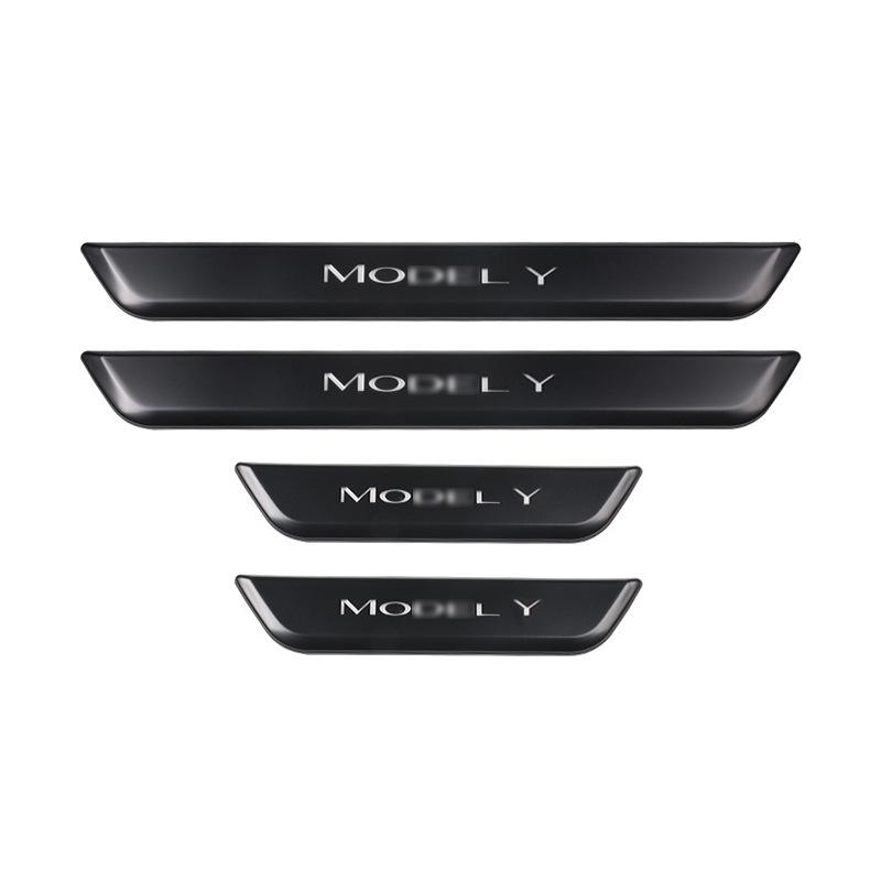 Tesla Model 3/Y Illuminated Door Sill Strips with Magnetic LED Induction
Tesla Model 3/Y Illuminated Door Sill Strips with Magnetic LED Induction