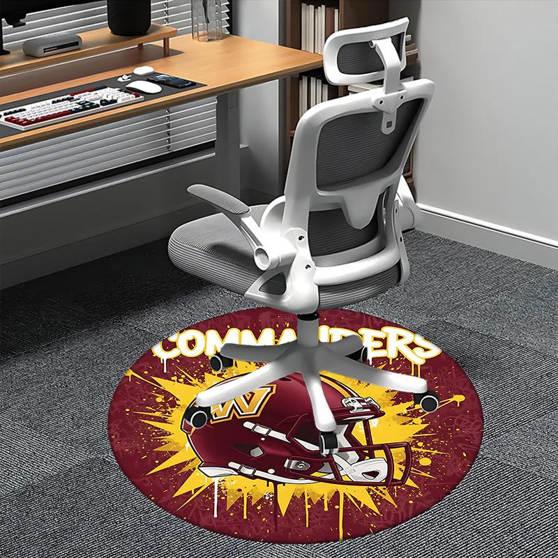 Commanders Helmet,Football Gear Chair mat Round Rug Office carpet, Machine Washable, Non slip, Suitable for Living Rooms, Bedrooms 80cm
Commanders Helmet,Football Gear Chair mat Round Rug Office carpet, Machine Washable, Non slip, Suitable for Living Rooms, Bedrooms 80cm