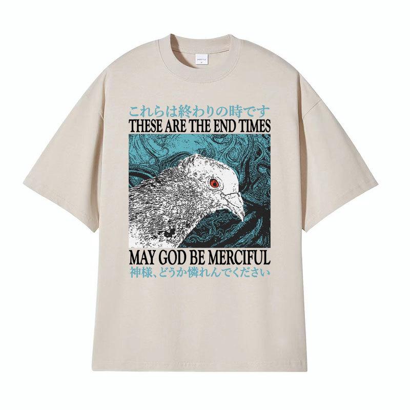 These Are The End Times May God Be Merciful Graphic 100% CottonT-shirt for Men XXXL хакі
These Are The End Times May God Be Merciful Graphic 100% CottonT-shirt for Men XXXL хакі