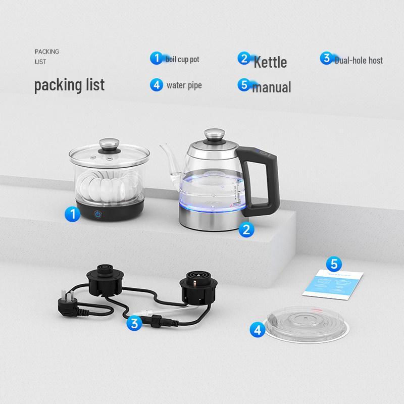 Quan Taitai Dual-Hole Tea Table with Automatic Kettle and Electric Stove Compatible with Any Rock Slab Thickness
Quan Taitai Dual-Hole Tea Table with Automatic Kettle and Electric Stove Compatible with Any Rock Slab Thickness