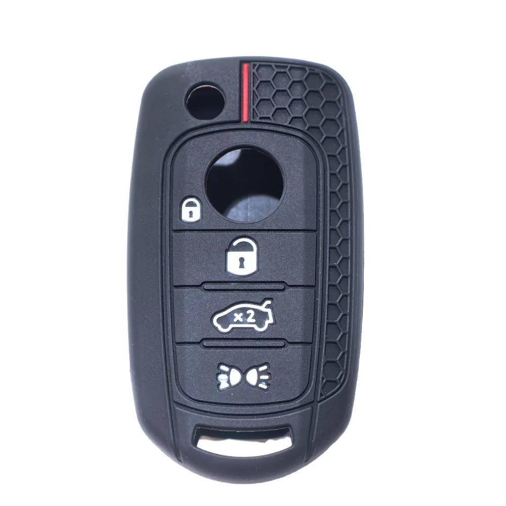 New Silicone Key Case Cover For Fiat Cronos Egea 500X Toro Tipo For Dodge Neon Keyless Fob Shell Skin Key Chain Holder Protector
New Silicone Key Case Cover For Fiat Cronos Egea 500X Toro Tipo For Dodge Neon Keyless Fob Shell Skin Key Chain Holder Protector
