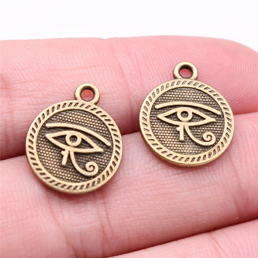 10pcs Mysterious Ancient Egypt The Eye Of Horus Charms For Jewelry Making DIY Crafts Making Findings Handmade Tibetan Jewelry
10pcs Mysterious Ancient Egypt The Eye Of Horus Charms For Jewelry Making DIY Crafts Making Findings Handmade Tibetan Jewelry