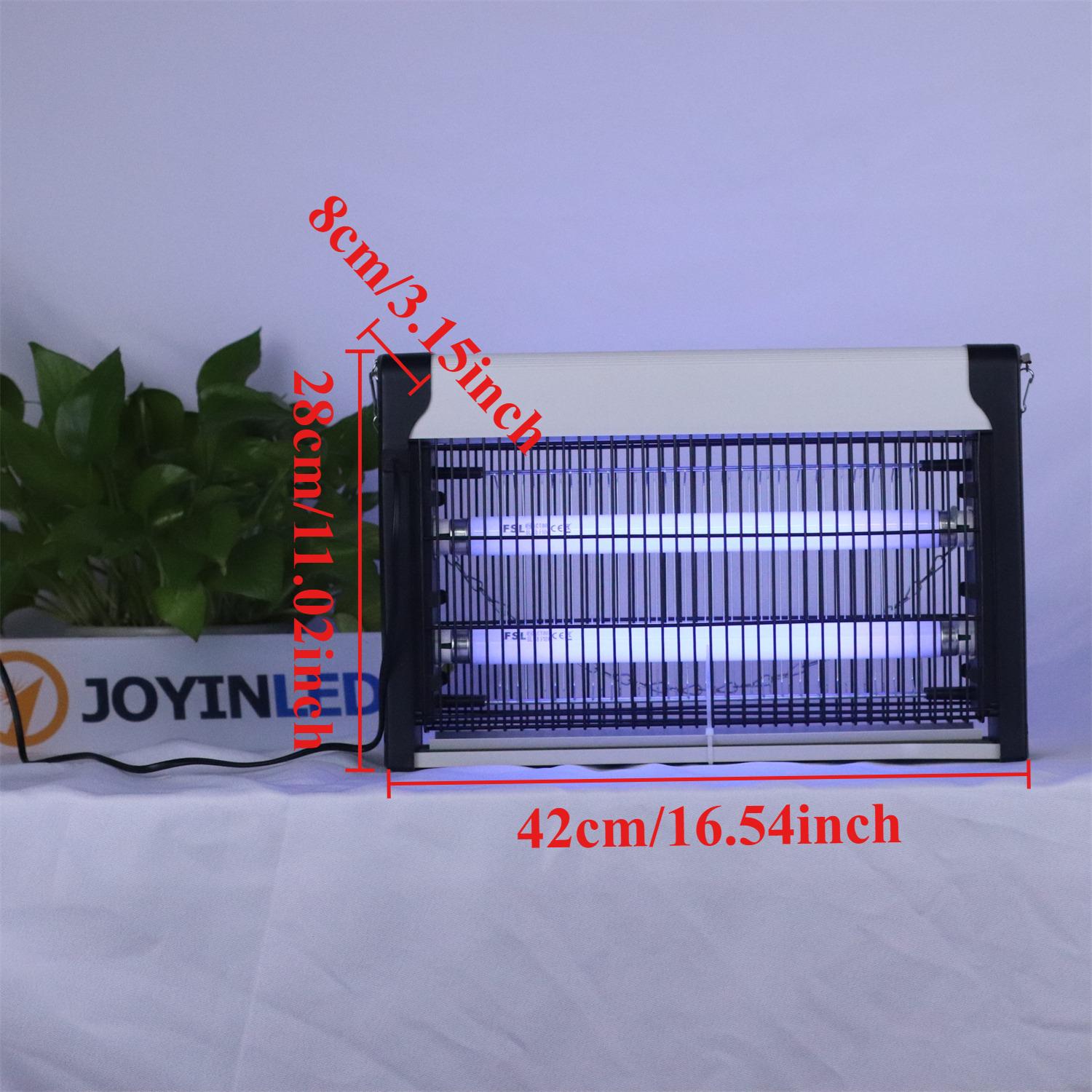 JOYINLED 20W/30W Electric Bug Zapper, EU/US Plug Mosquito & Fly Killer for Home Restaurant Kitchen Garden Pest Repellent UV Lamp US Plug 110V
JOYINLED 20W/30W Electric Bug Zapper, EU/US Plug Mosquito & Fly Killer for Home Restaurant Kitchen Garden Pest Repellent UV Lamp US Plug 110V