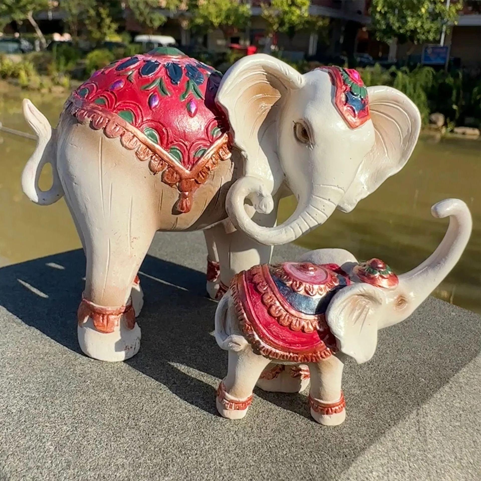 Mother and Child Love Elephant Resin Statue, Garden Outdoor Home Desktop Ornament Sculpture, Family Gift Decor
Mother and Child Love Elephant Resin Statue, Garden Outdoor Home Desktop Ornament Sculpture, Family Gift Decor