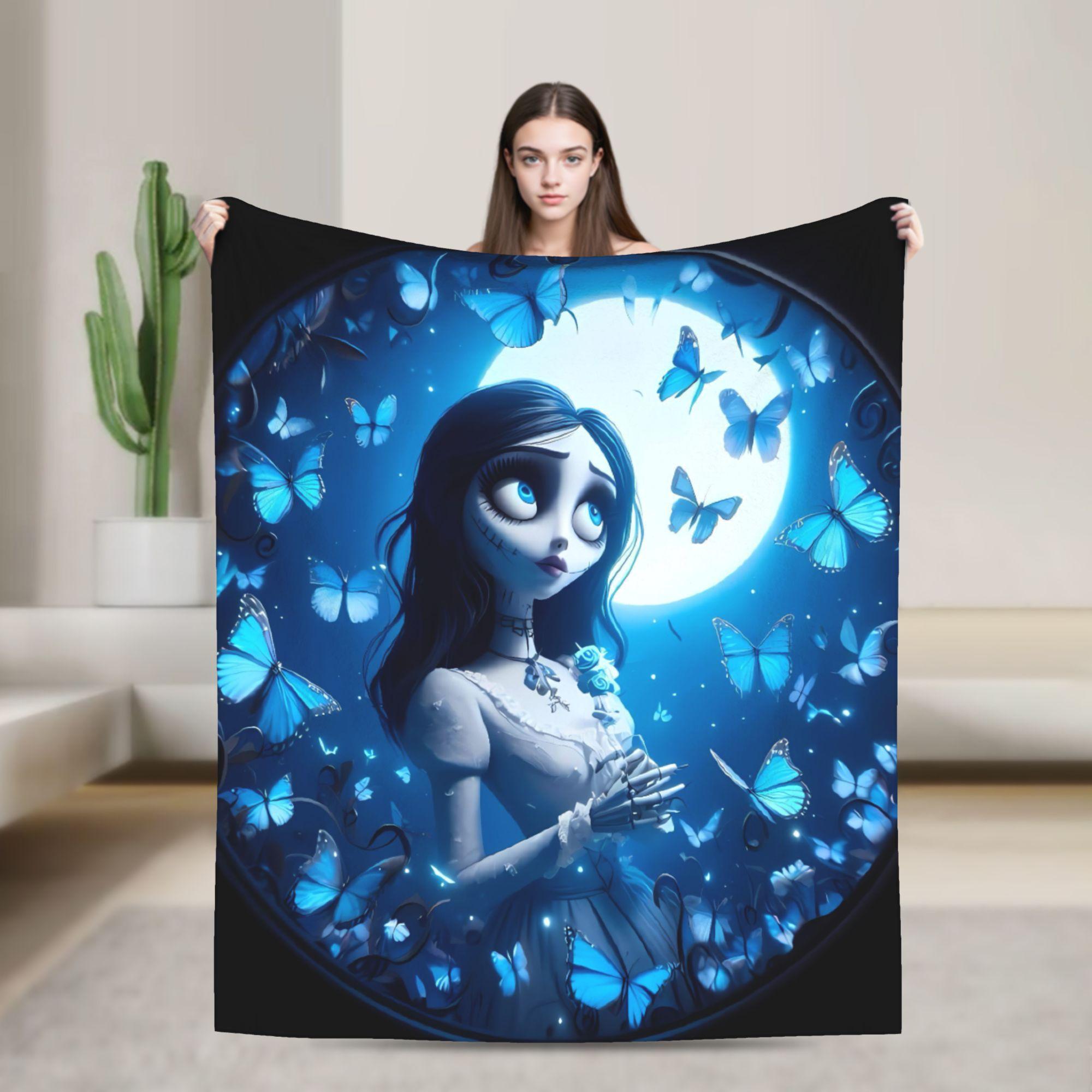 Anime Movie C-Corpse Bride Blanket Warm Soft Fashion Plush Throw Blanket For Boy Girl Outdoor Flannel Bedspread Bed Cover 75x90cm
Anime Movie C-Corpse Bride Blanket Warm Soft Fashion Plush Throw Blanket For Boy Girl Outdoor Flannel Bedspread Bed Cover 75x90cm