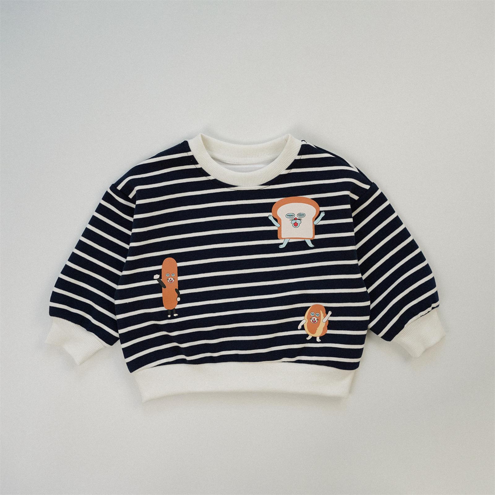 Kids Striped Cartoon Hoodie - Autumn 2025 Korean Style Long Sleeve Unisex Pullover 100 cm чорний
Kids Striped Cartoon Hoodie - Autumn 2025 Korean Style Long Sleeve Unisex Pullover 100 cm чорний