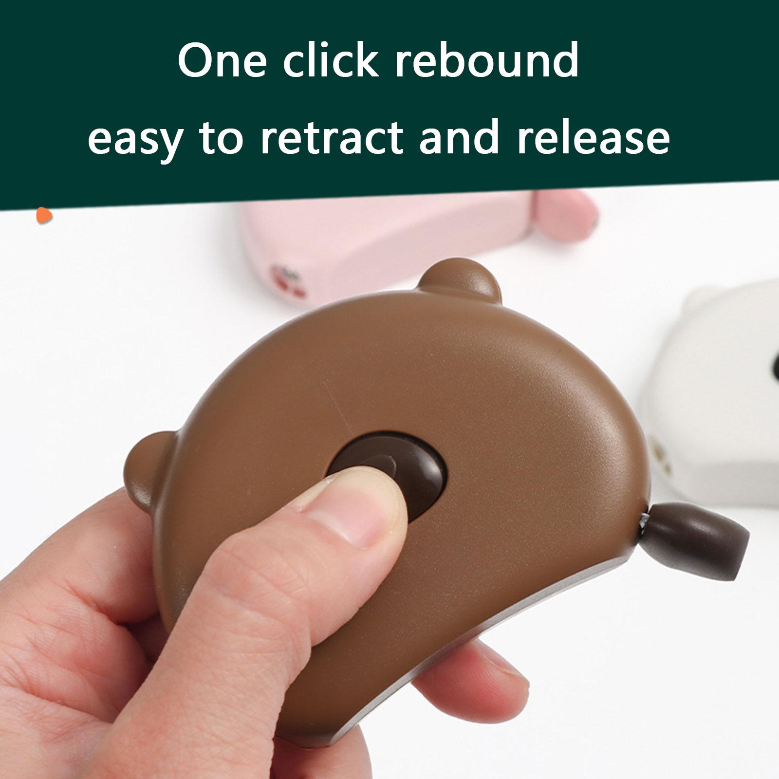 Retractable Adorable Bear Cartoon Measuring Tape Suitable for Home DIYer and Sewing Projects Household Professional Use білий
Retractable Adorable Bear Cartoon Measuring Tape Suitable for Home DIYer and Sewing Projects Household Professional Use білий