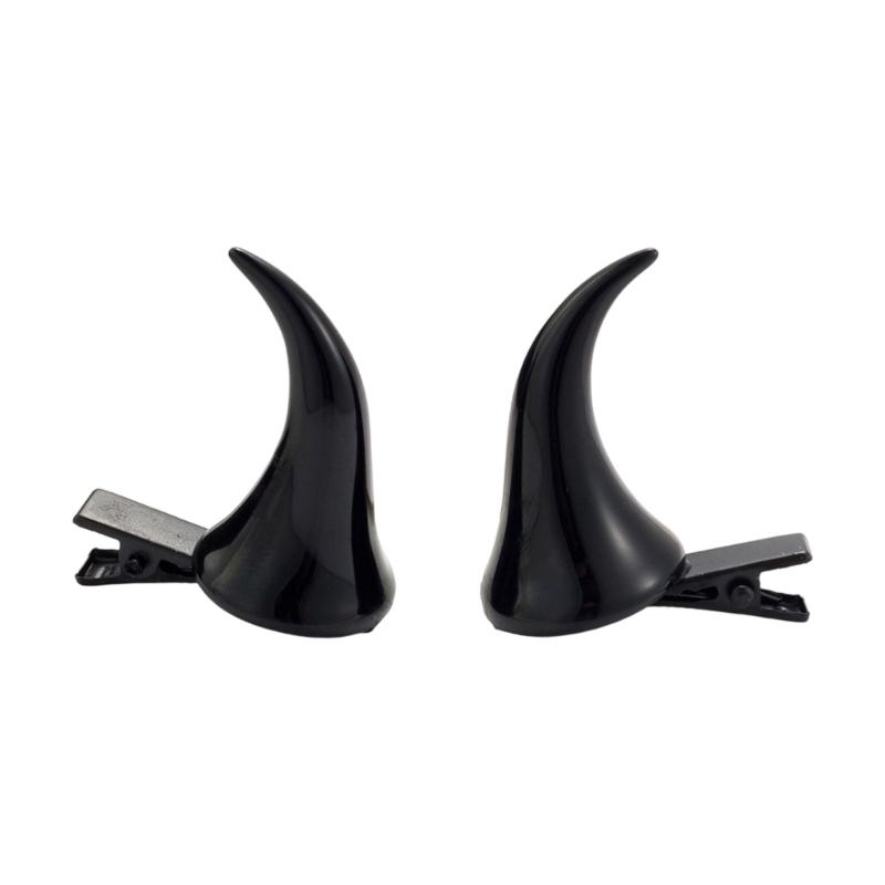 1 Pair Lightweight Halloween Devil Hair Clip Nonslip Hairband Barrettes Resin Costume Accessory For Kids Adults чорний
1 Pair Lightweight Halloween Devil Hair Clip Nonslip Hairband Barrettes Resin Costume Accessory For Kids Adults чорний