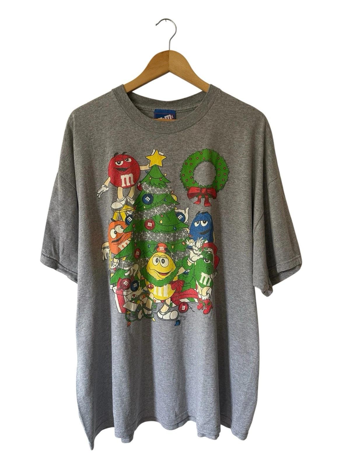 Vintage M&M Christmas T Shirt Men’s 2XL Gray Xmas 3XL
Vintage M&M Christmas T Shirt Men’s 2XL Gray Xmas 3XL